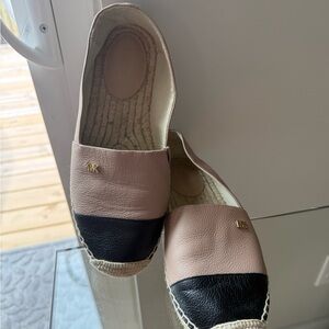 Michael Kors Women's Black and Cream Espadrilles sz 7
